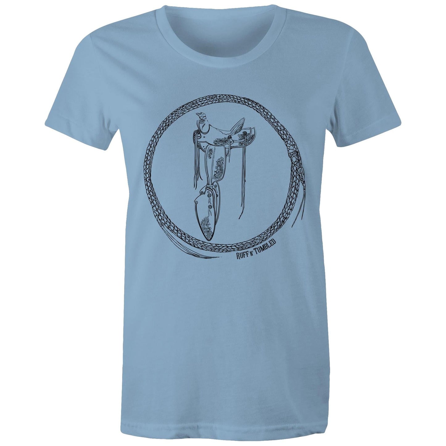 ** Saddle Up - Visalia - Womens T-Shirt