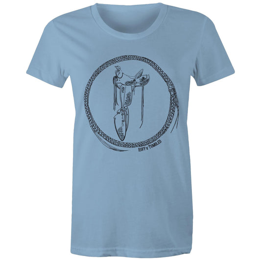 ** Saddle Up - Visalia - Womens T-Shirt