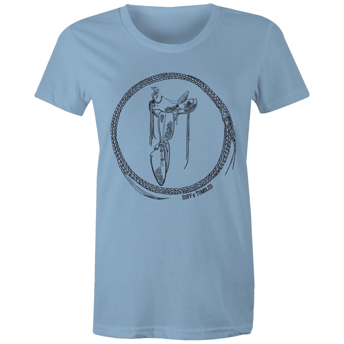 ** Saddle Up - Visalia - Womens T-Shirt