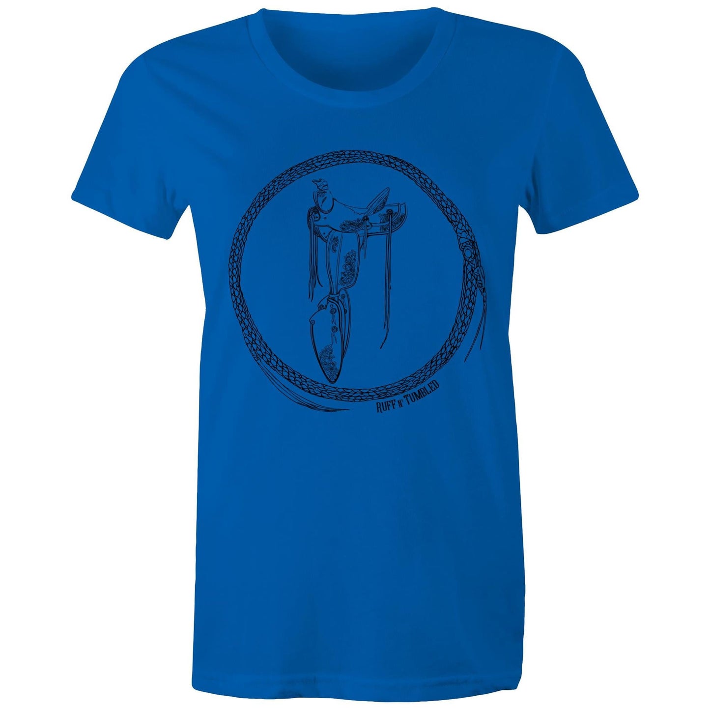 ** Saddle Up - Visalia - Womens T-Shirt