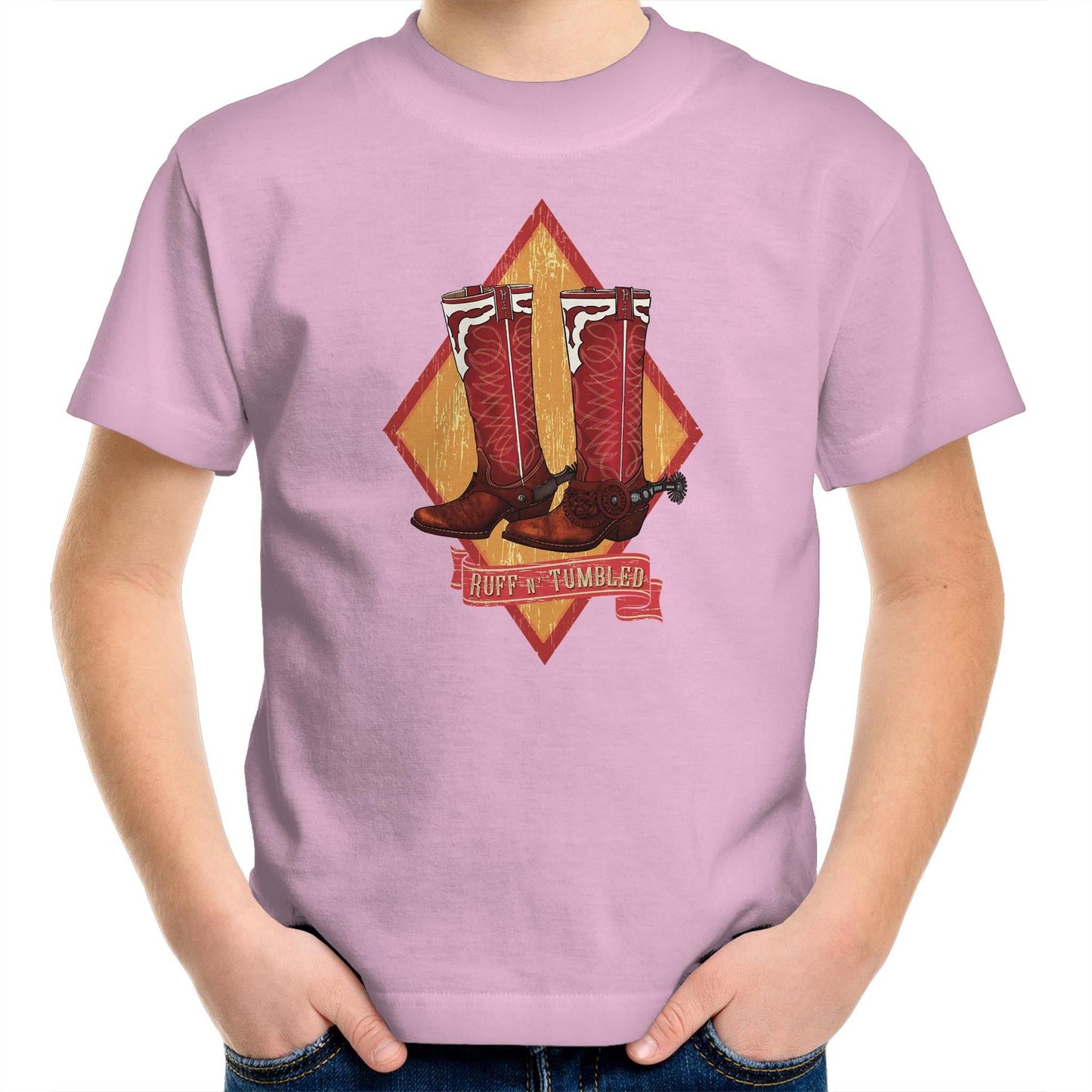 The Boots 'n Spurs - Kids T-Shirt