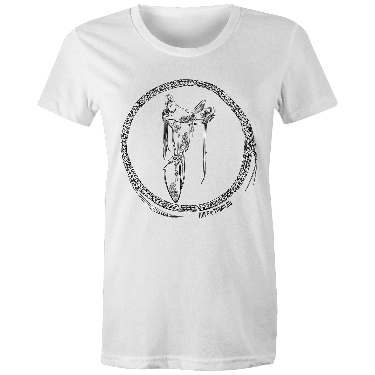 ** Saddle Up - Visalia - Womens T-Shirt