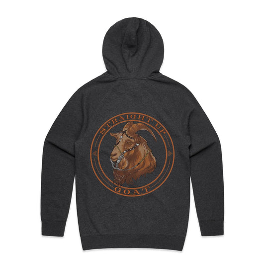 Straight Up G.O.A.T - Unisex Hoodie Back Print