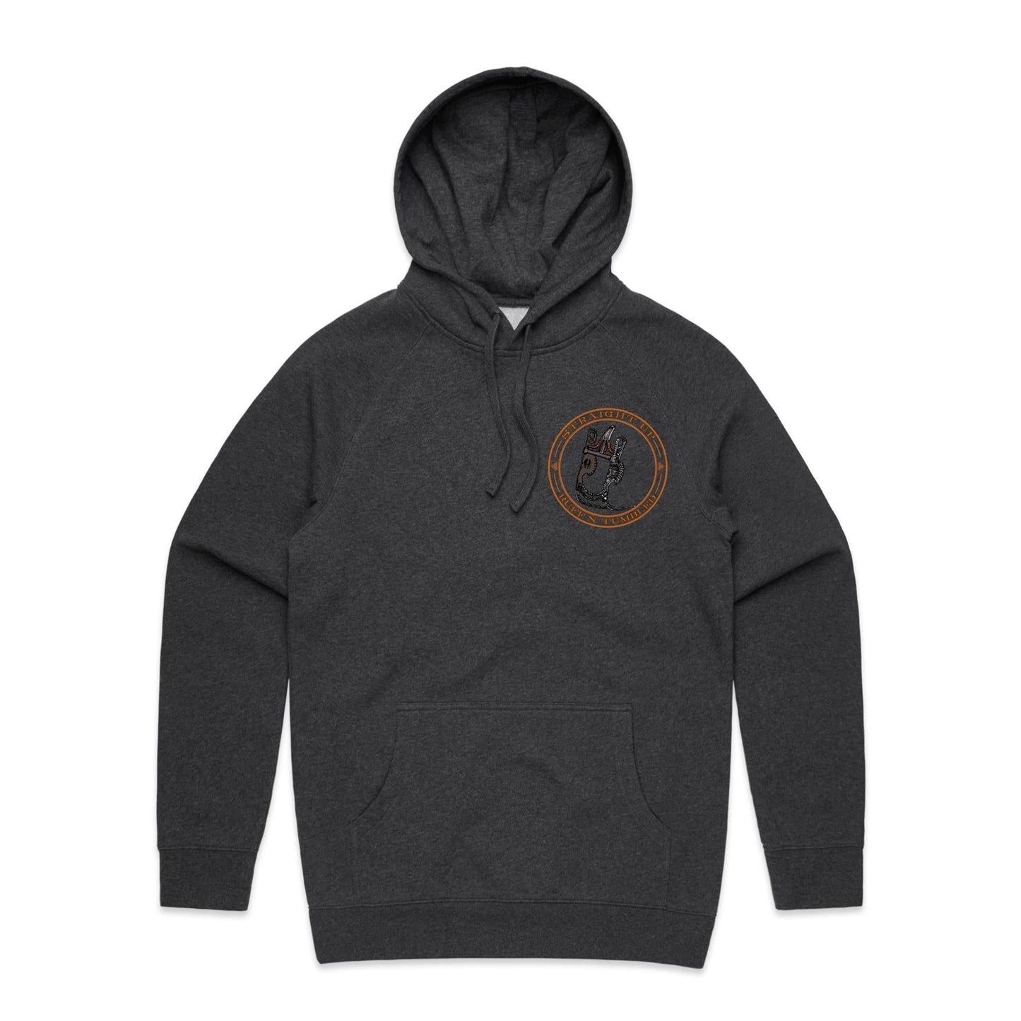 Straight Up G.O.A.T - Unisex Hoodie Back Print