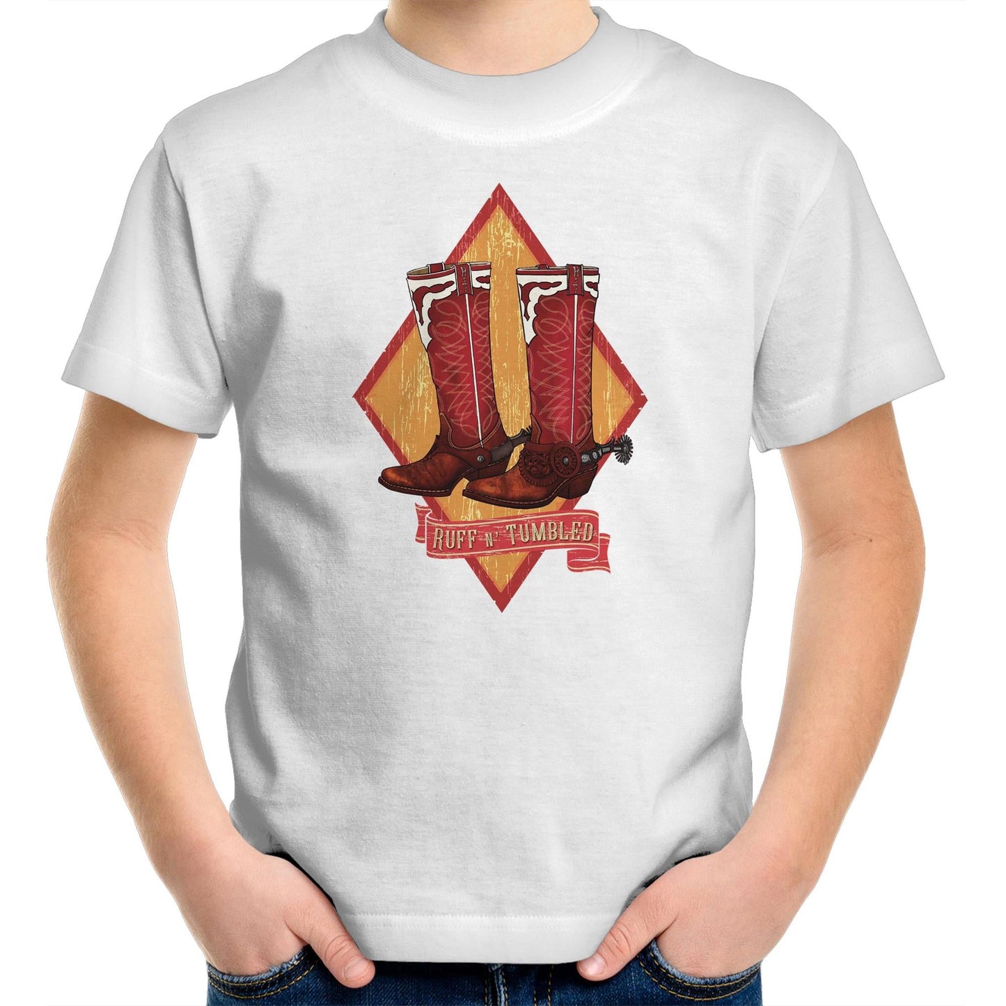 The Boots 'n Spurs - Kids T-Shirt