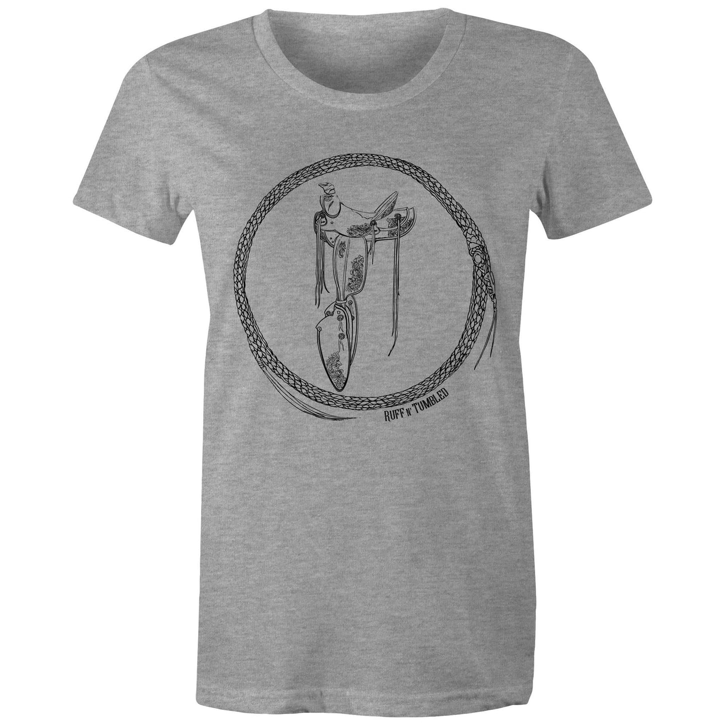 ** Saddle Up - Visalia - Womens T-Shirt