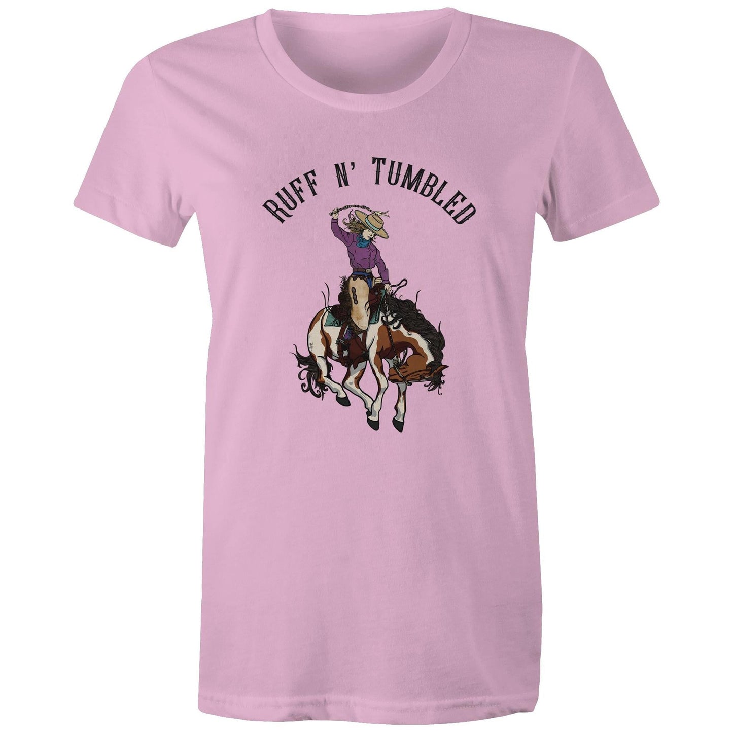 The Let her BUCK! Womens T-Shirt