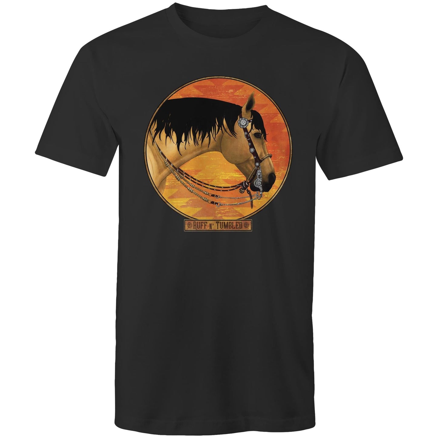 The Two Rein Horse - Mens T-Shirt