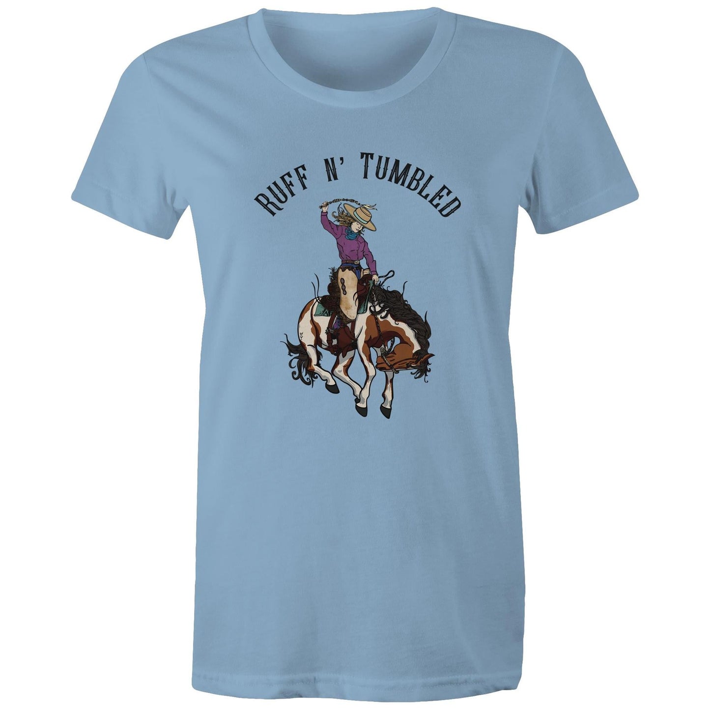 The Let her BUCK! Womens T-Shirt