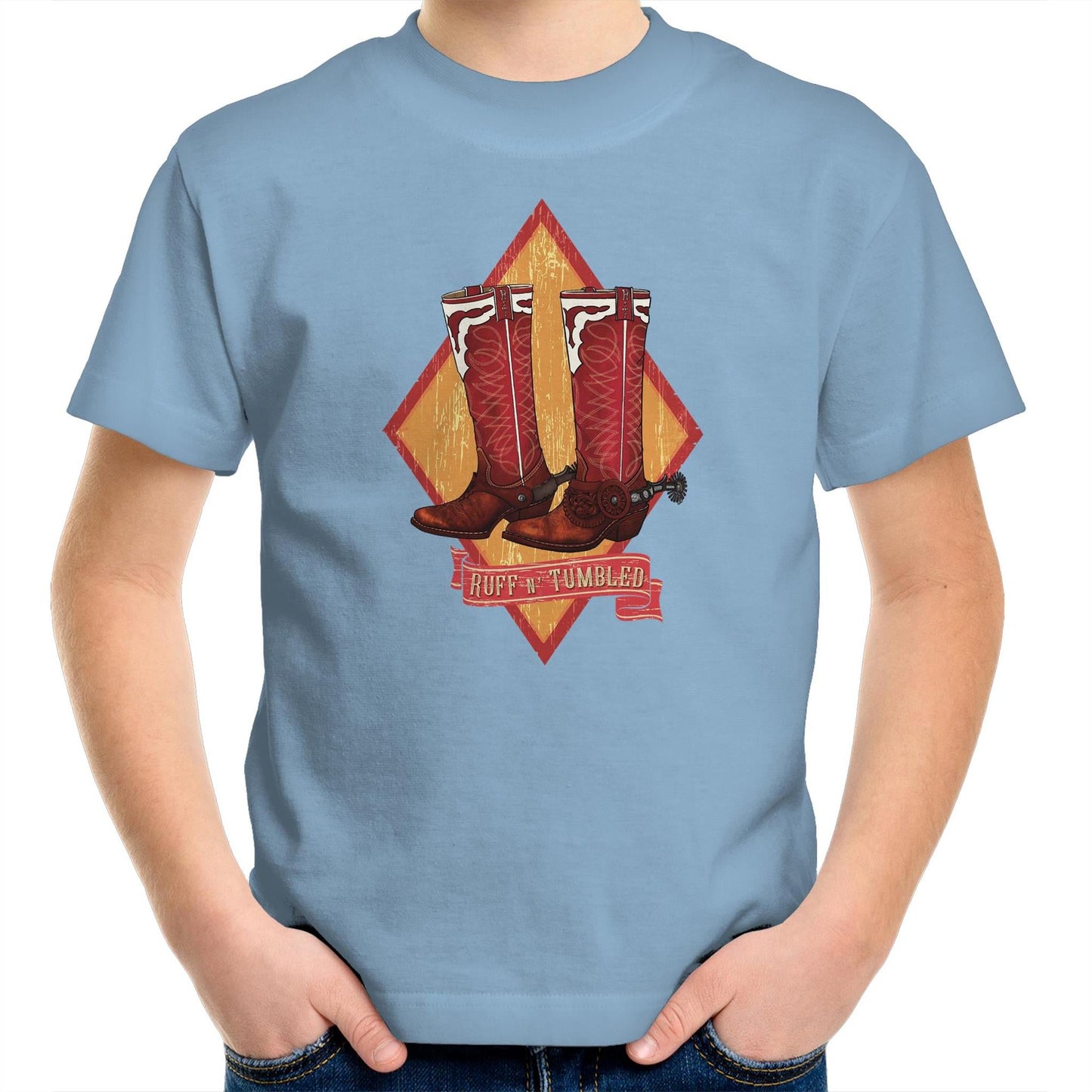 The Boots 'n Spurs - Kids T-Shirt