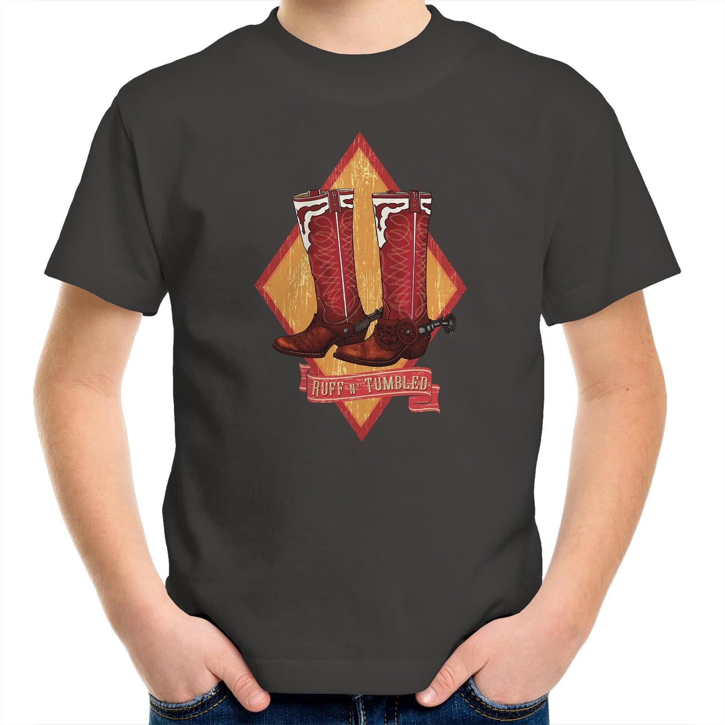 The Boots 'n Spurs - Kids T-Shirt