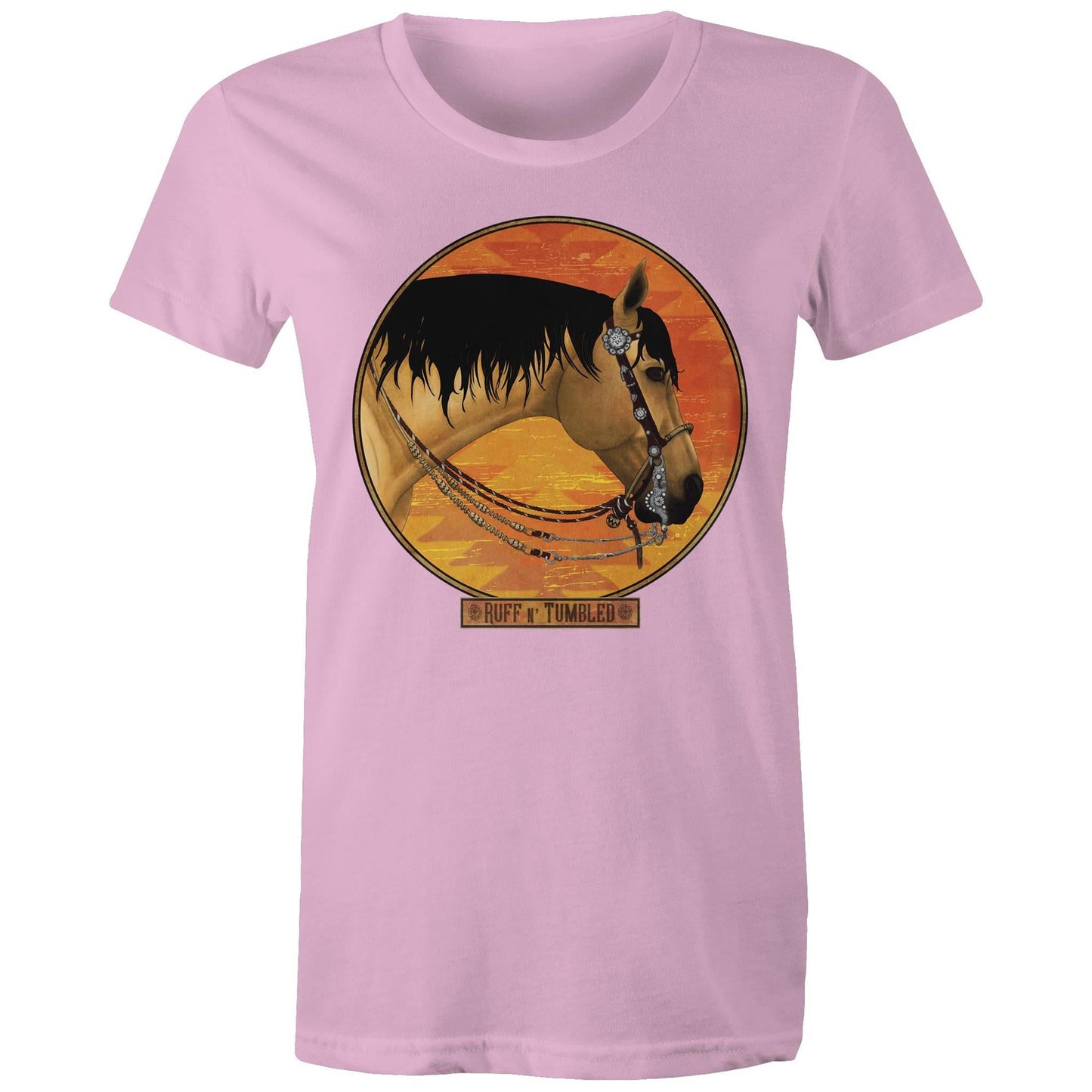 The Two Rein Horse - Womens T-Shirt