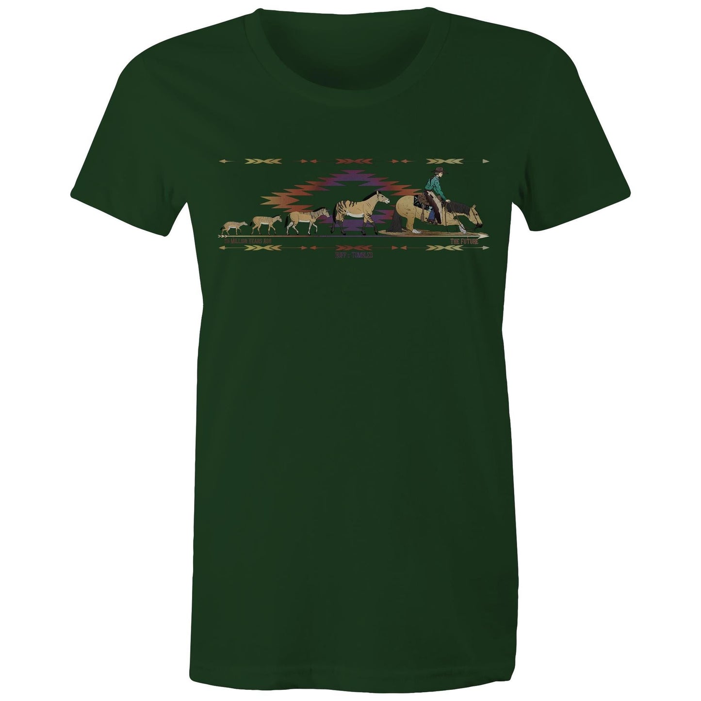 The Evolution Cutter - Womens T-Shirt